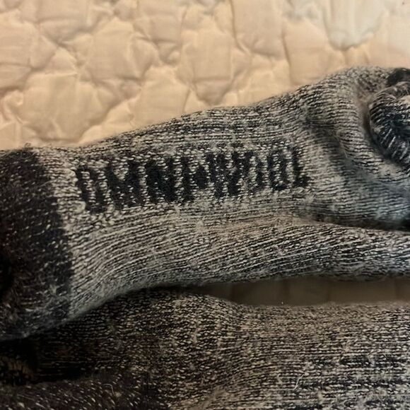 Men's Gray and Blue Socks - Picture 2 of 3